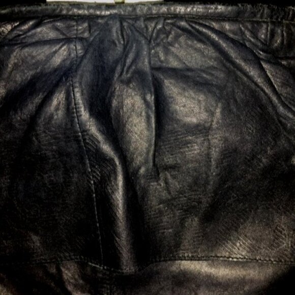 Morgan Taylor Lambskin Leather Clutch, soft Lambskin leather - Picture 4 of 9